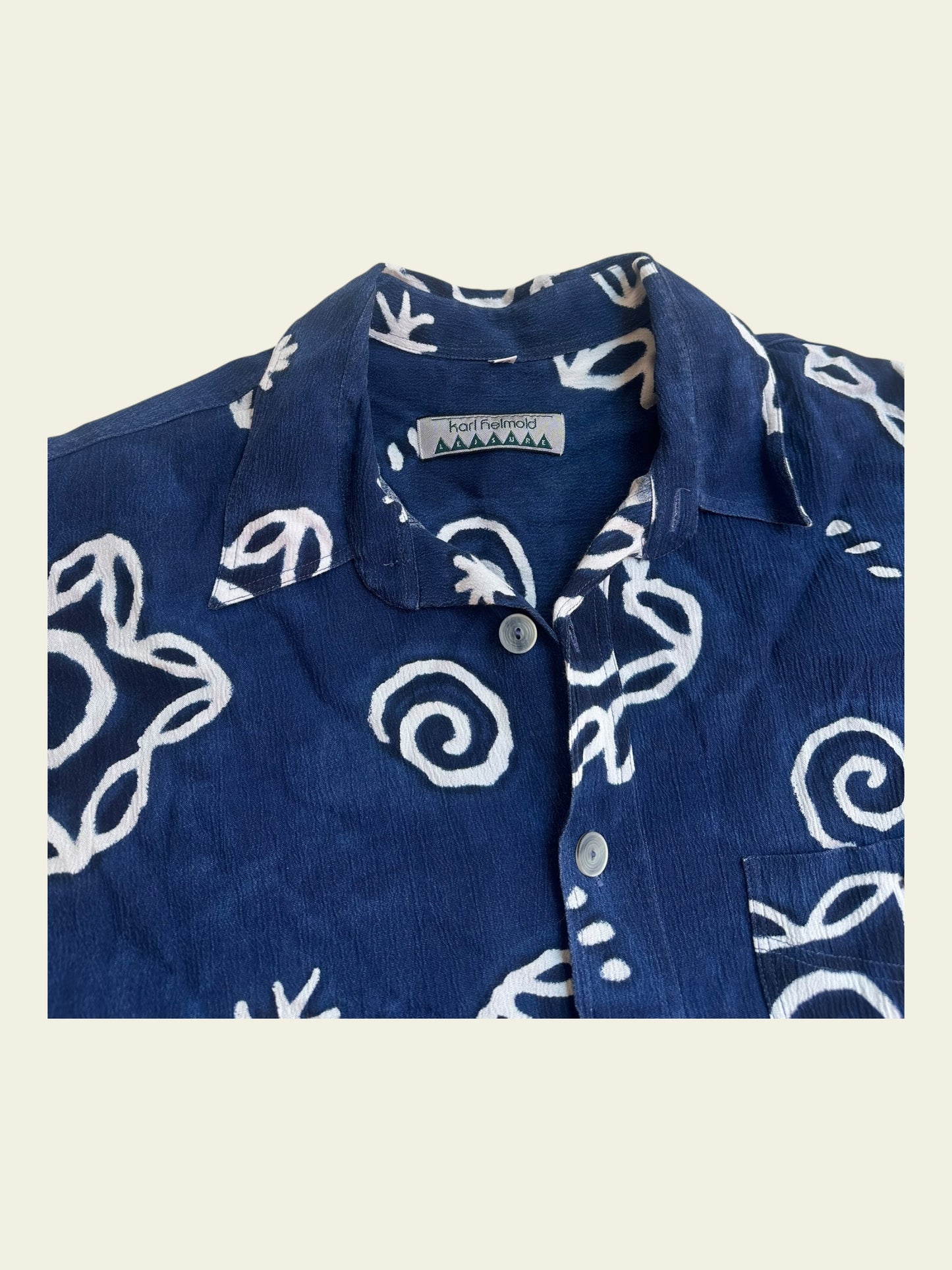 Crazy Pattern Hawaii Hemd