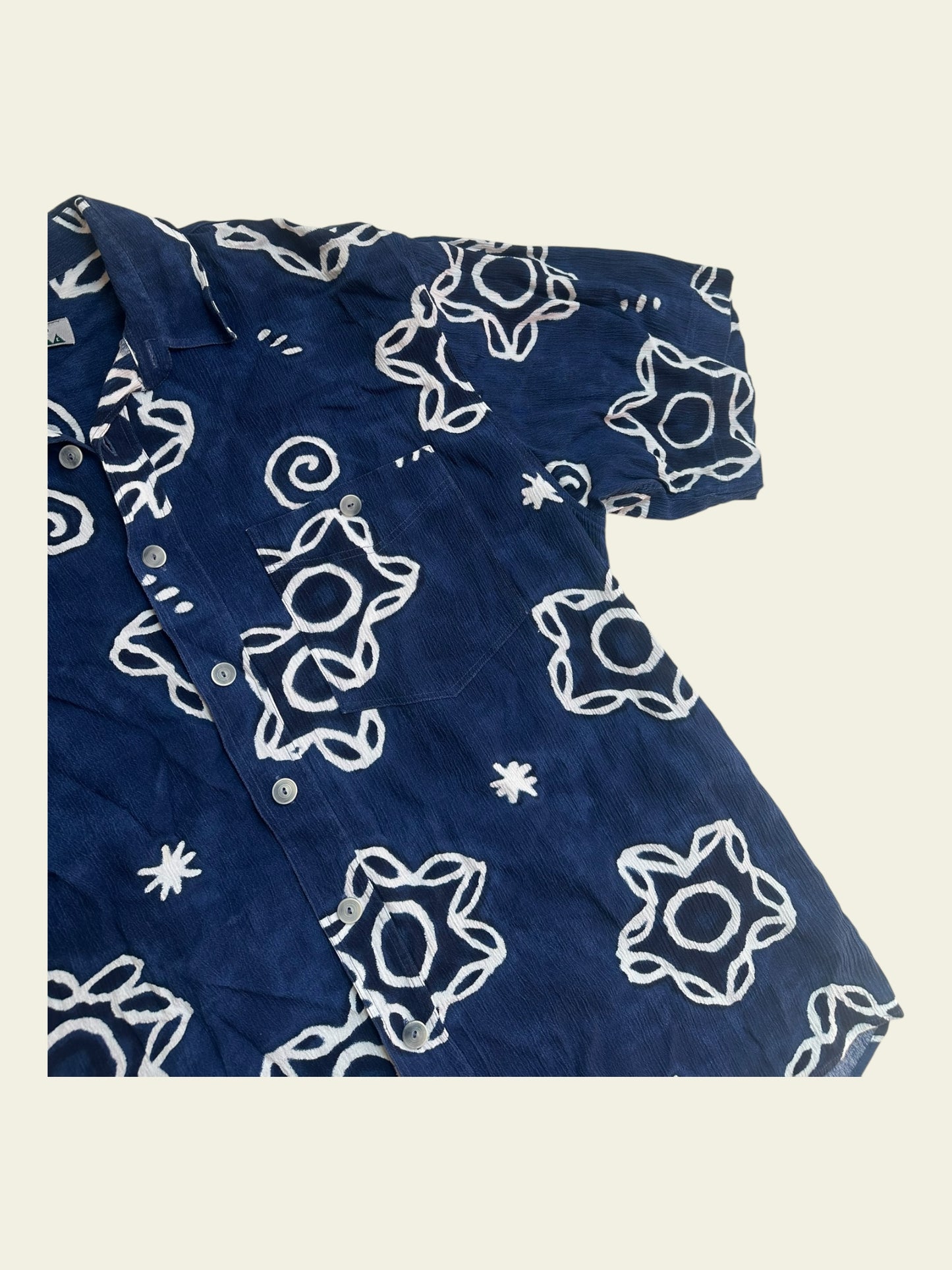 Crazy Pattern Hawaii Hemd