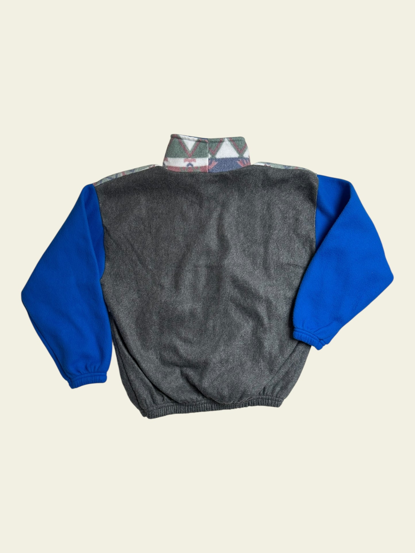 Fleecepullover Bunt