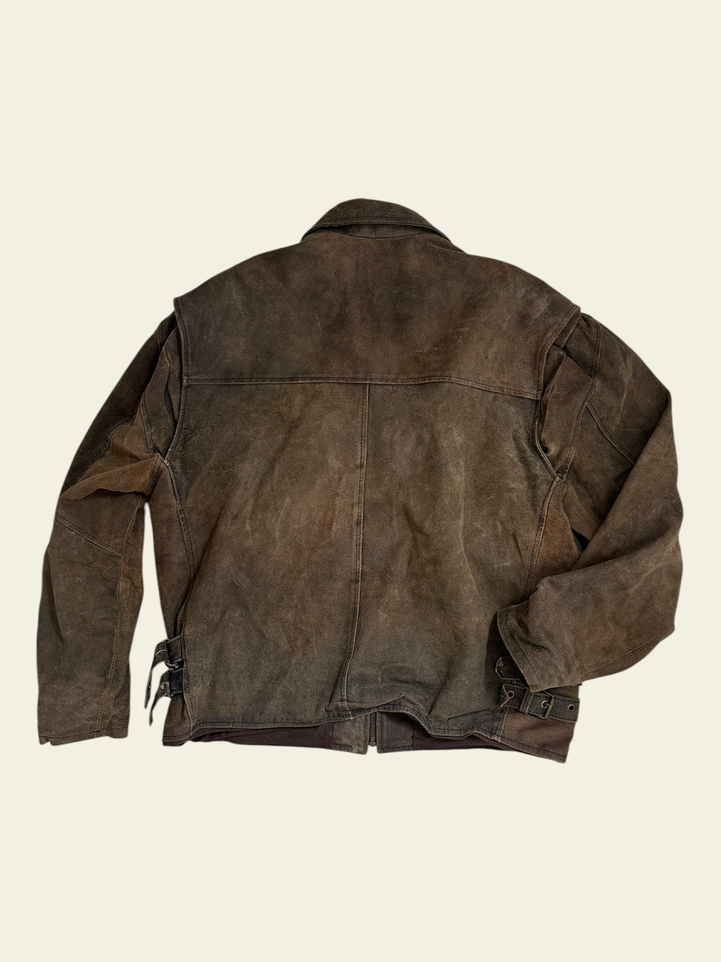 VERA PELLE Lederjacke braun
