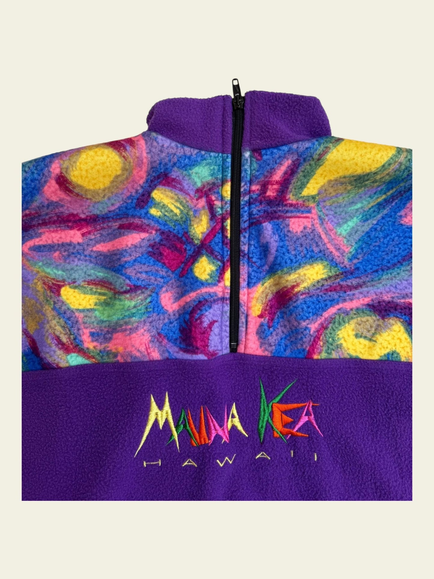 MAUNAKEA HAWAII Halfzip Fleecepullover