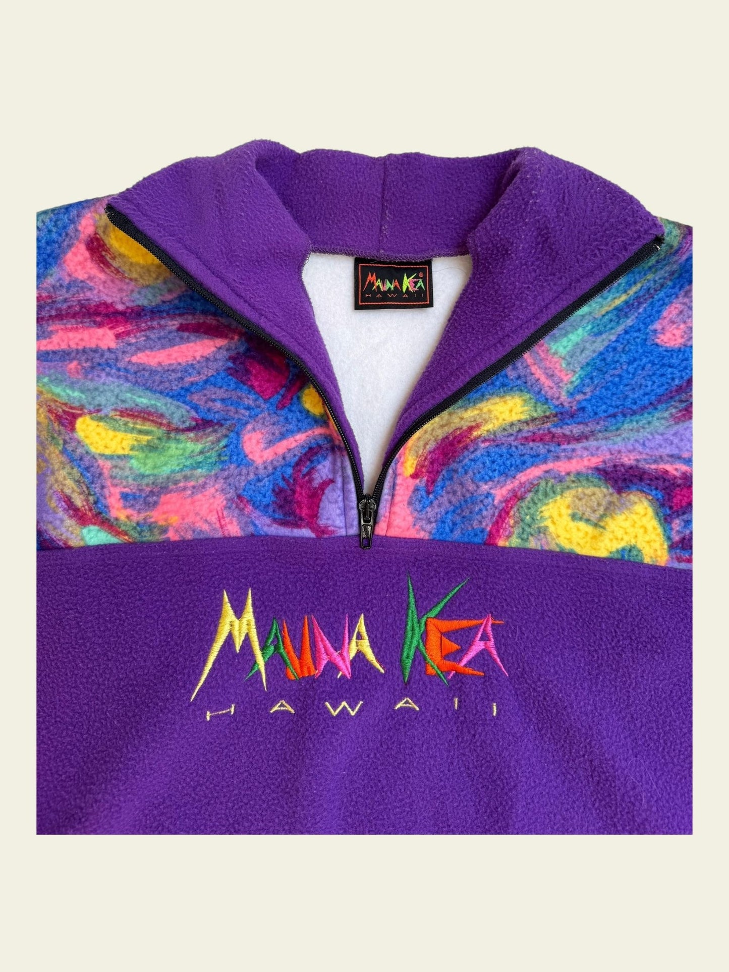 MAUNAKEA HAWAII Halfzip Fleecepullover