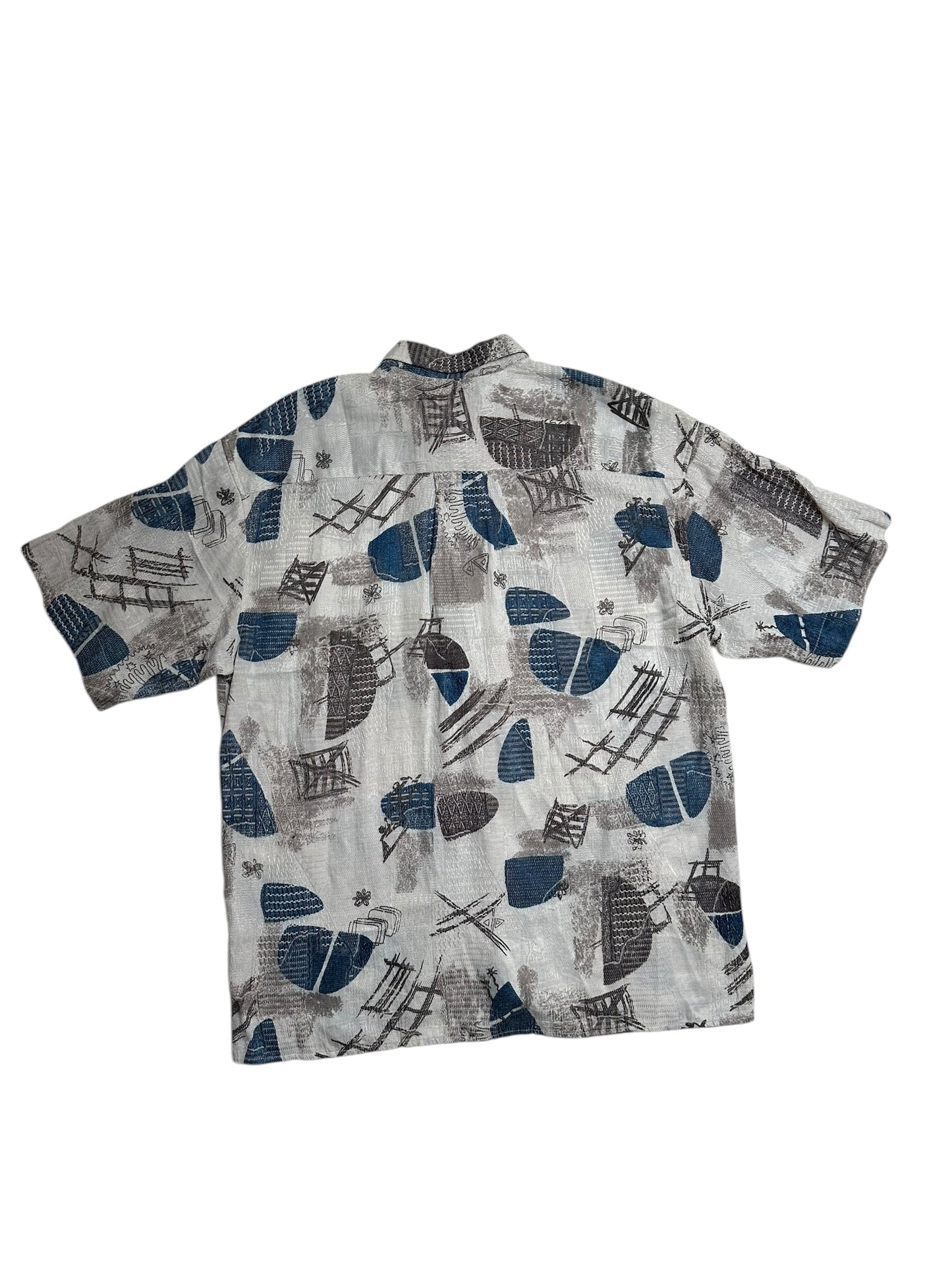 GET-IT-ALL kurzarm Hemd crazy pattern
