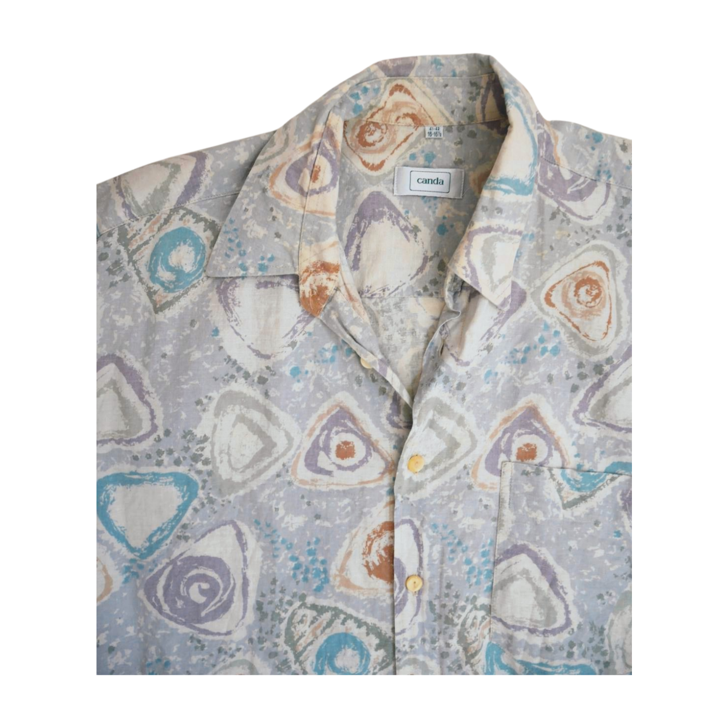 Canda kurzarm Hemd crazy pattern