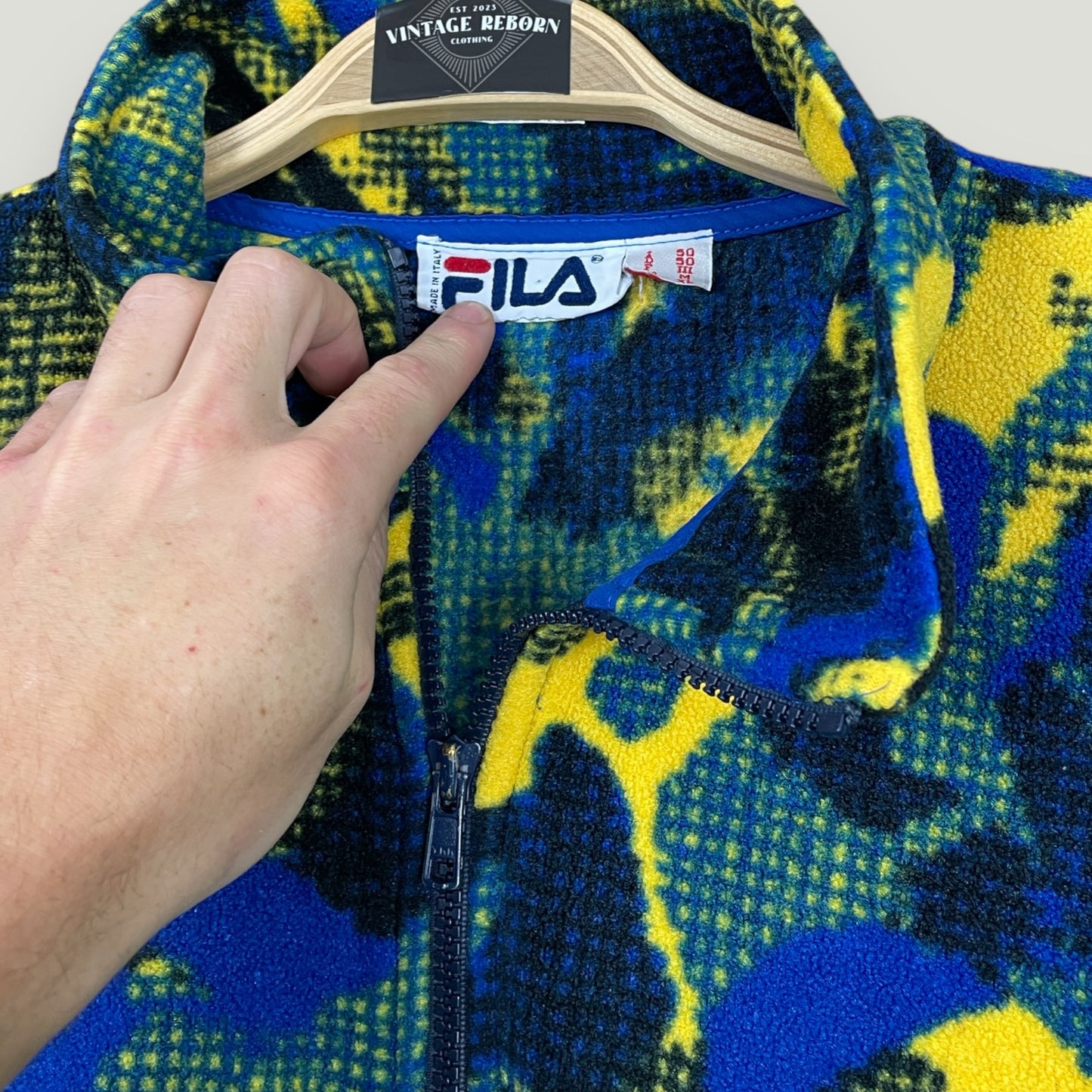 Fila Fleece Pullover Vintage (M) - Vintage Reborn