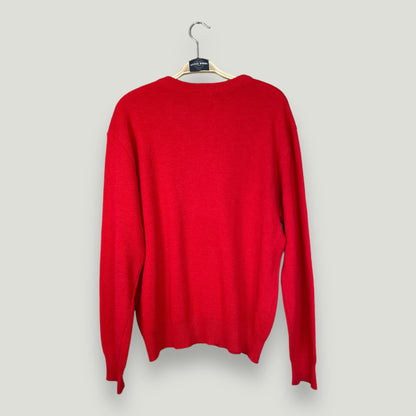 Roter Lacoste Sweater - Vintage Reborn