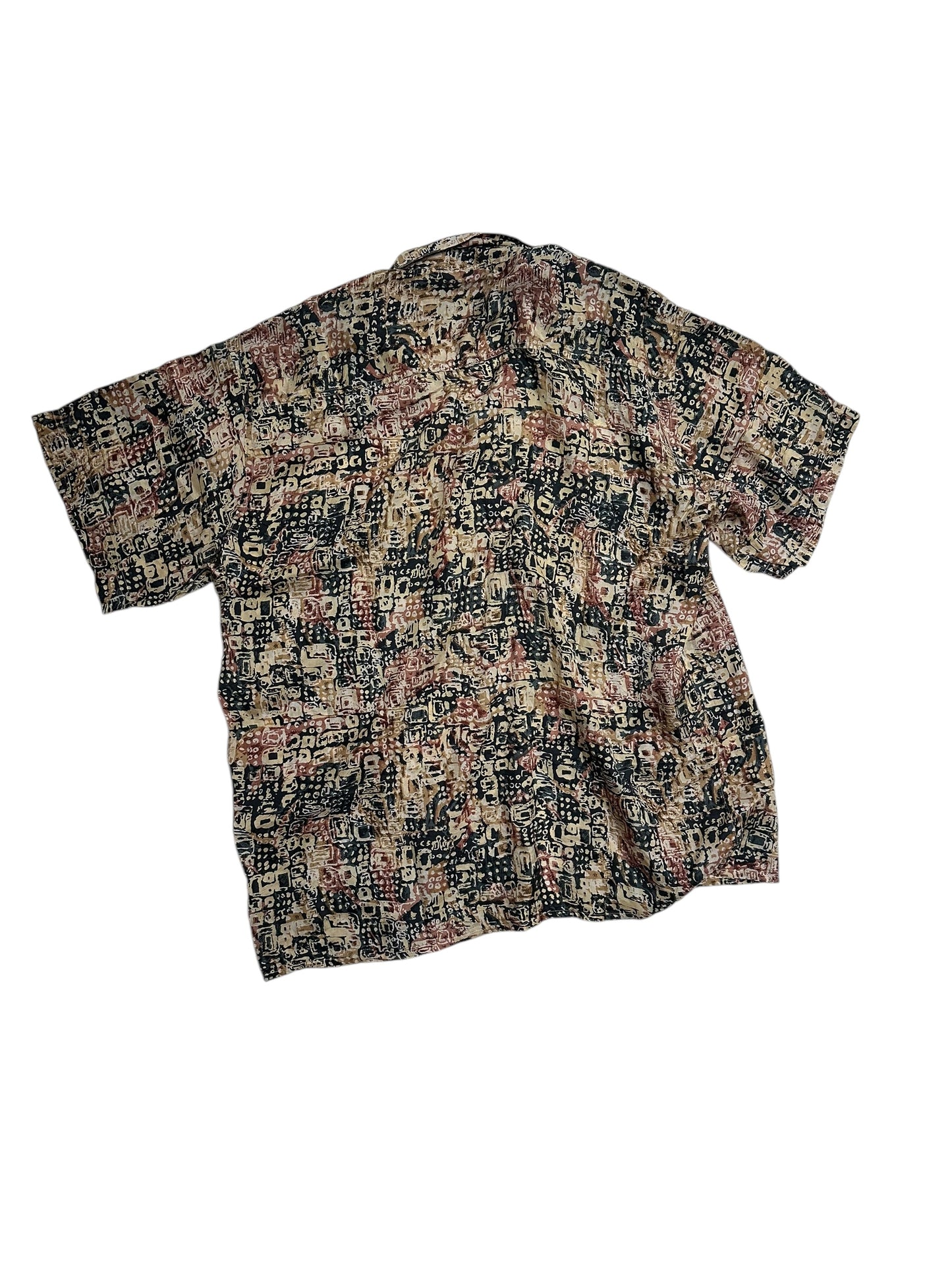 SINFUL kurzarm Hemd crazy pattern