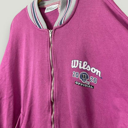 Vintage Wilson Bomberjacke mit Backprint (M) - Vintage Reborn