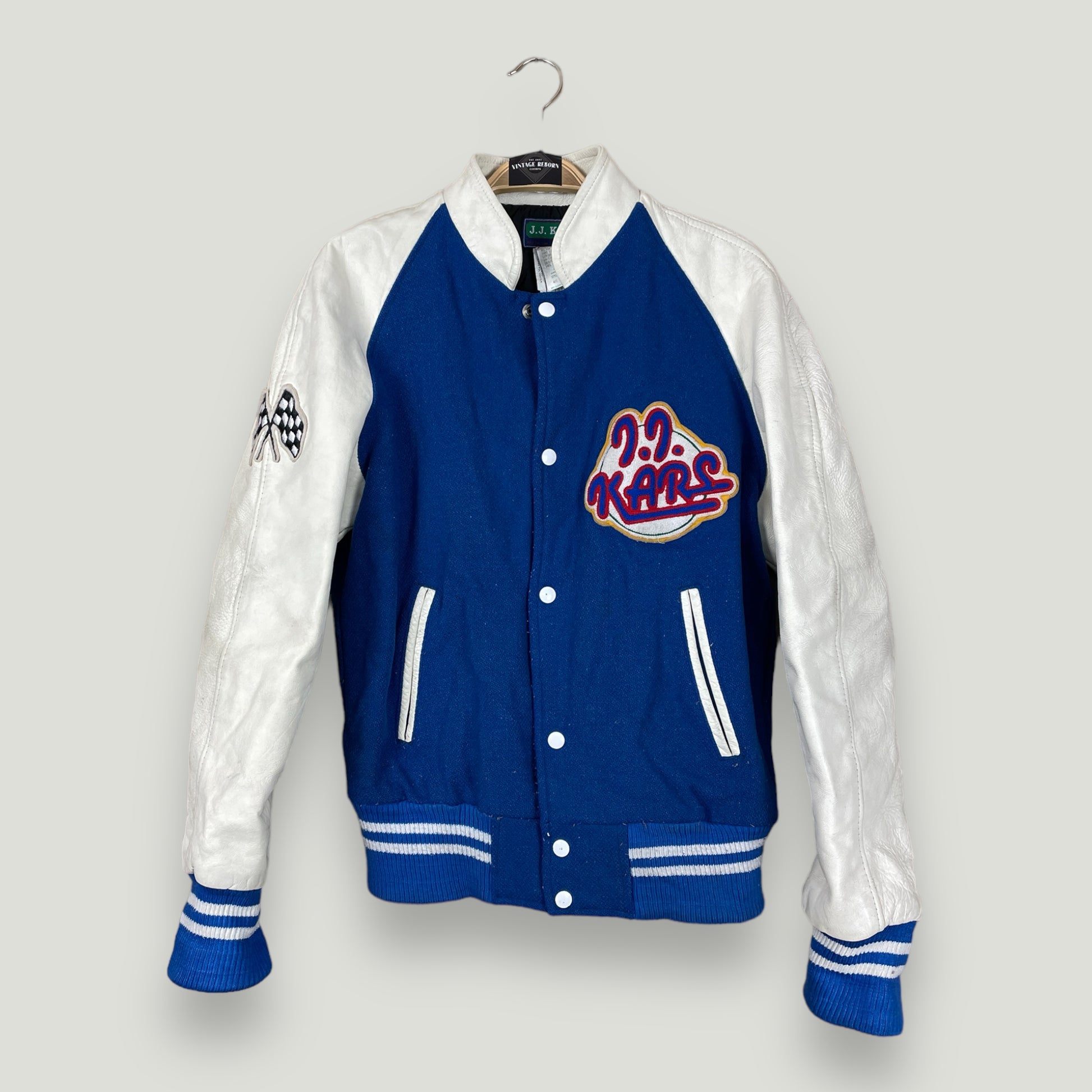 Vintage College Jacke mit Backprint - Vintage Reborn