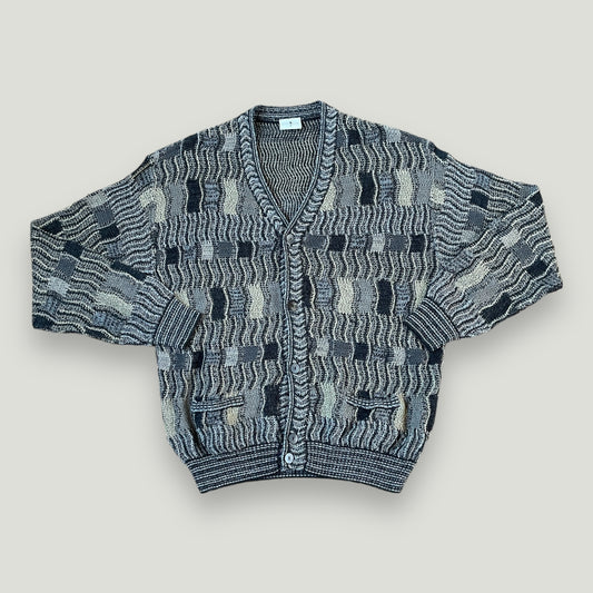 Vintage Cardigan gemustert (XL) - Vintage Reborn