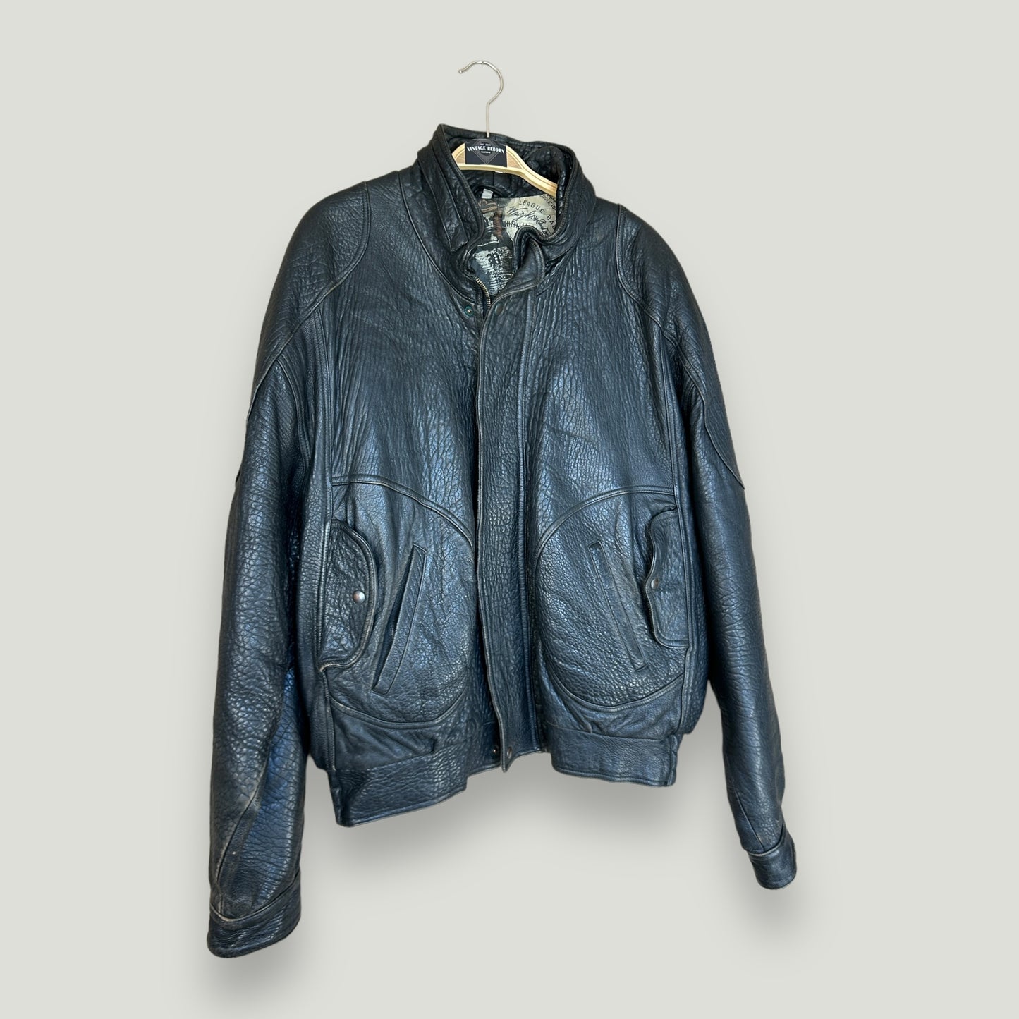 Vintage Lederjacke