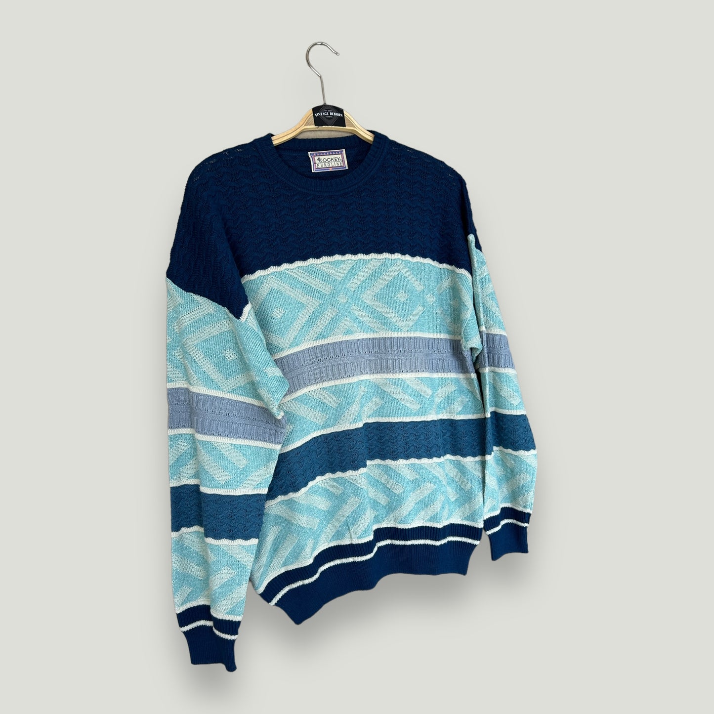 Vintage Pullover Blau