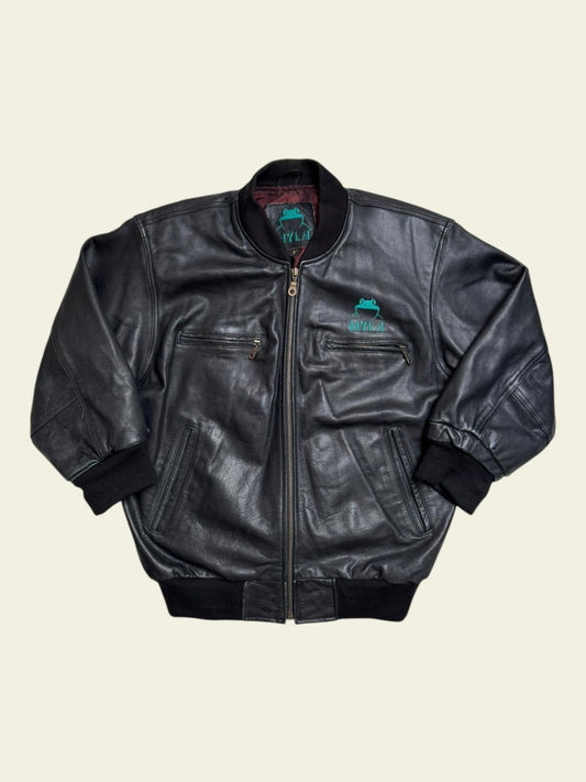 HYLA Lederjacke schwarz