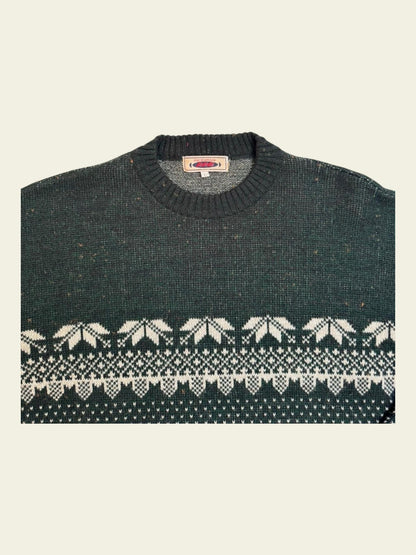 RRR Strickpullover grün