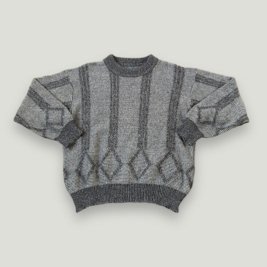 Wollpullover Grau