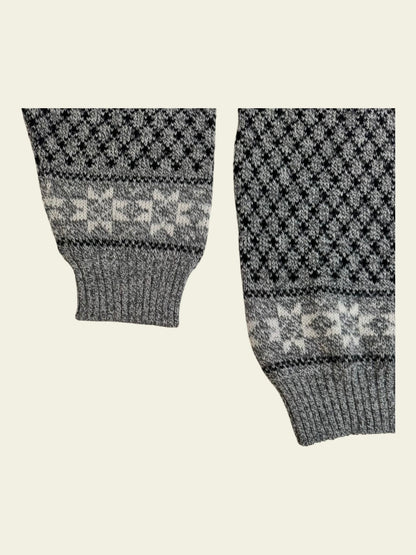 QUADRO Strickpullover grau