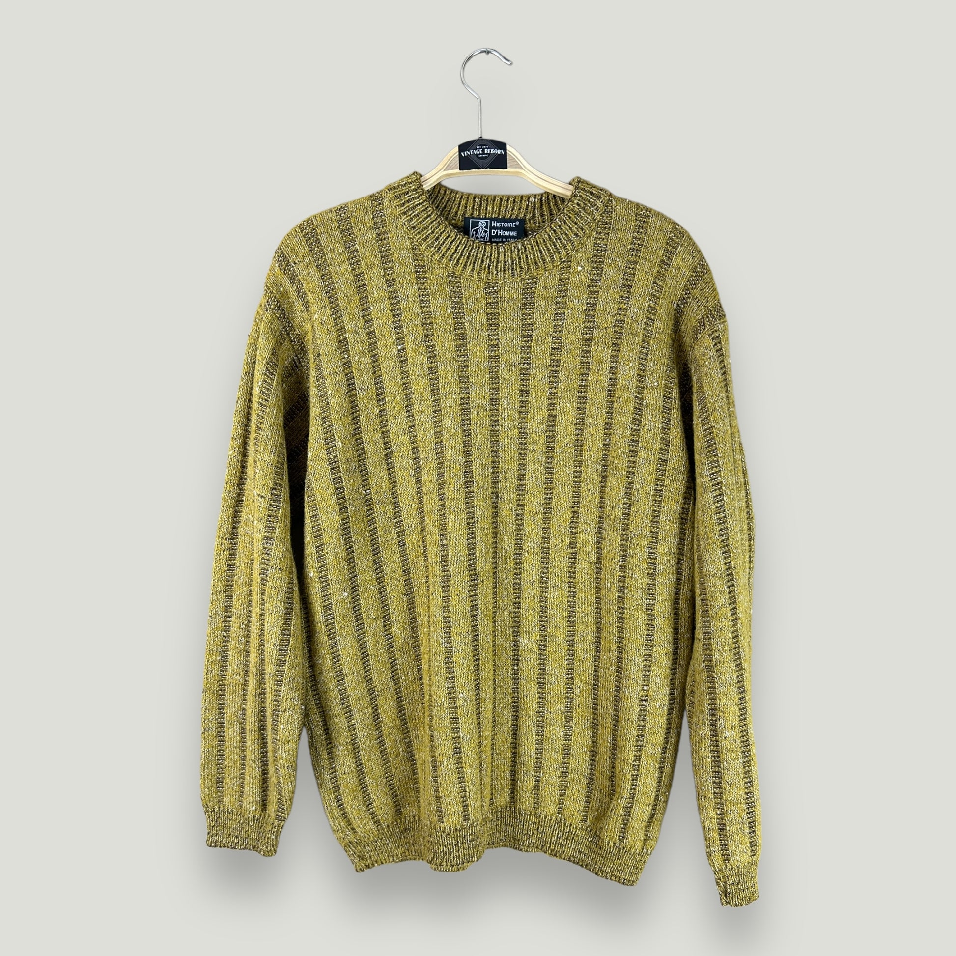 Gelber Strickpullover - Vintage Reborn