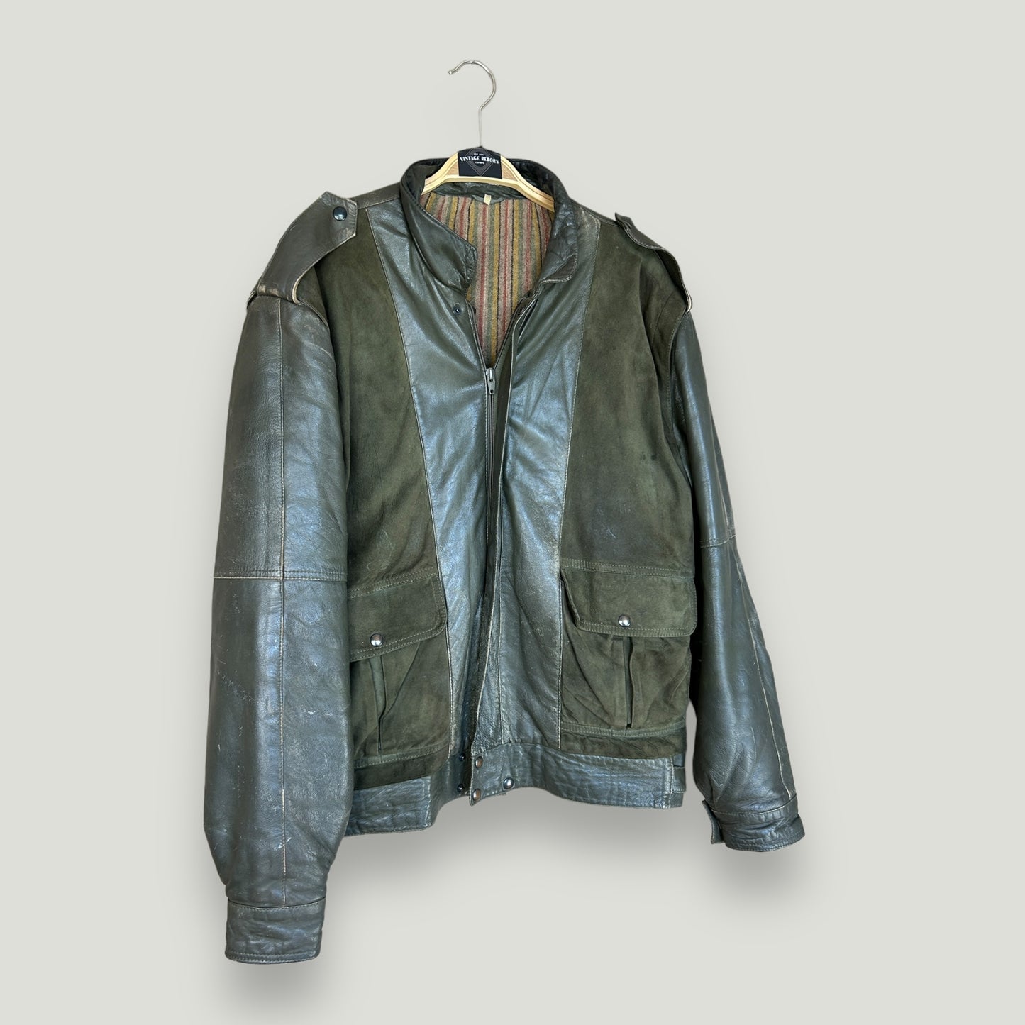 Lederjacke