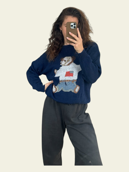 USA BEAR Strickpullover
