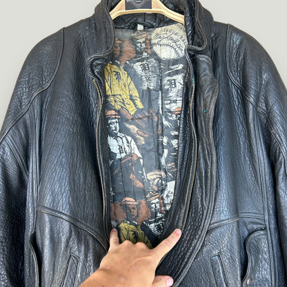 Vintage Lederjacke