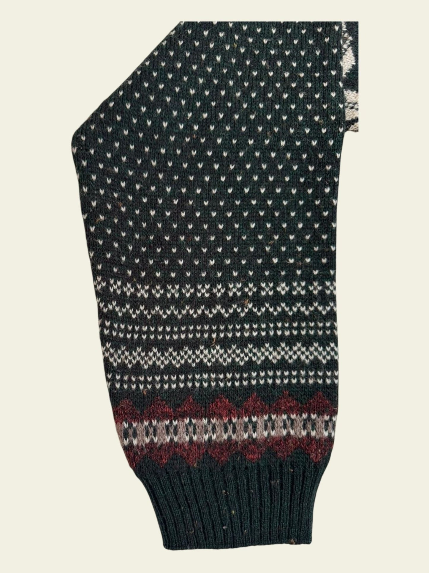 RRR Strickpullover grün