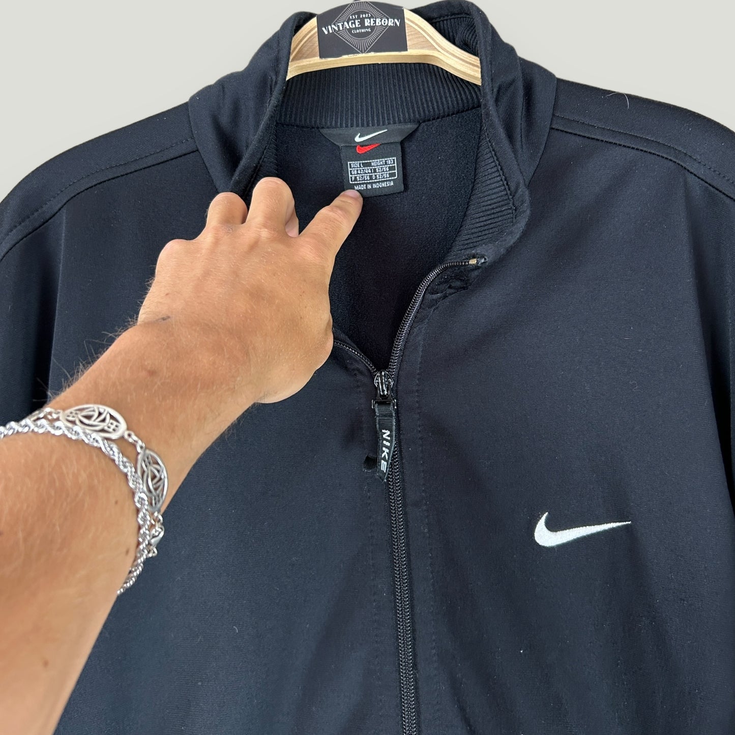 Schwarze Nike Trainingsjacke - Vintage Reborn