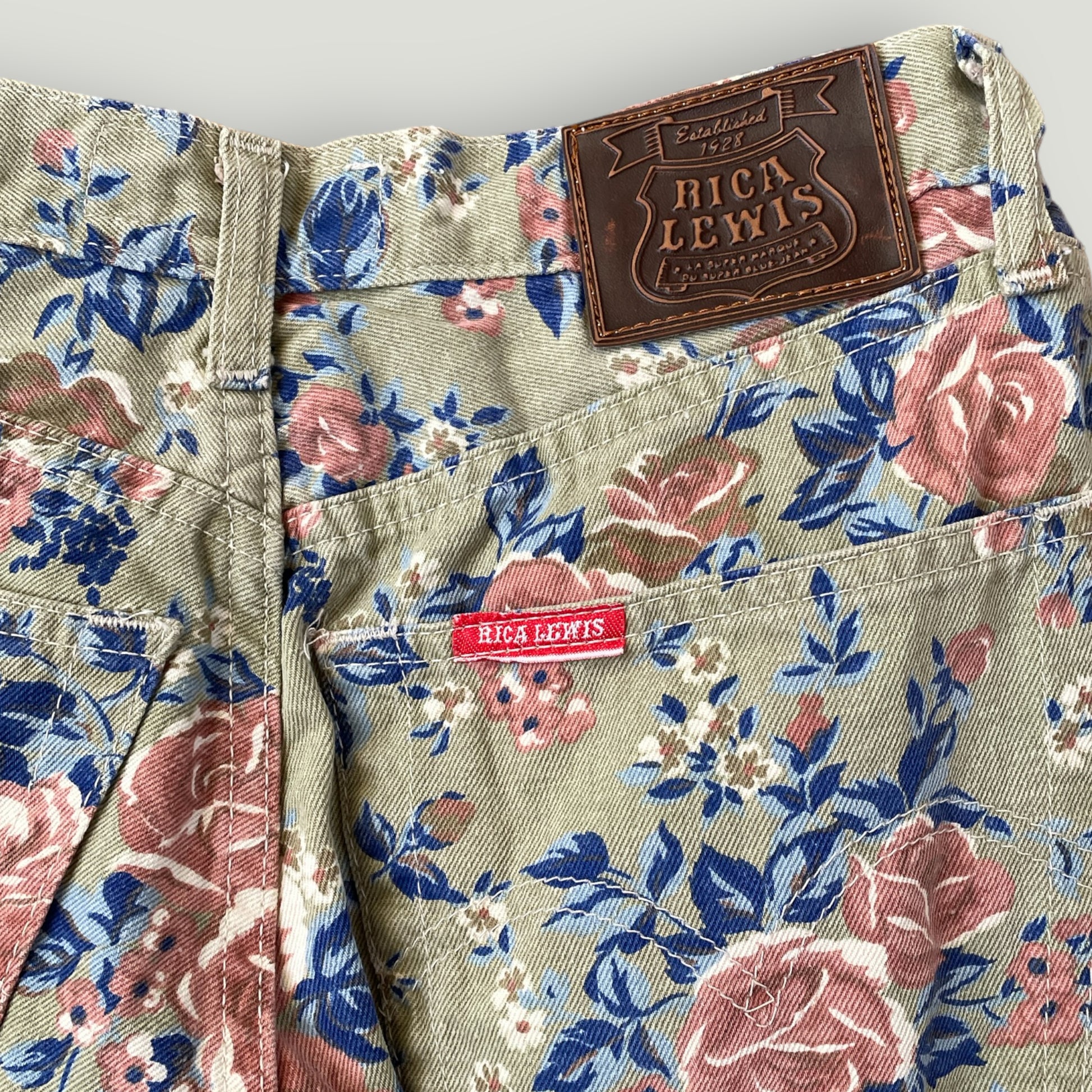 Gemusterte Rica Lewis Jeans - Vintage Reborn