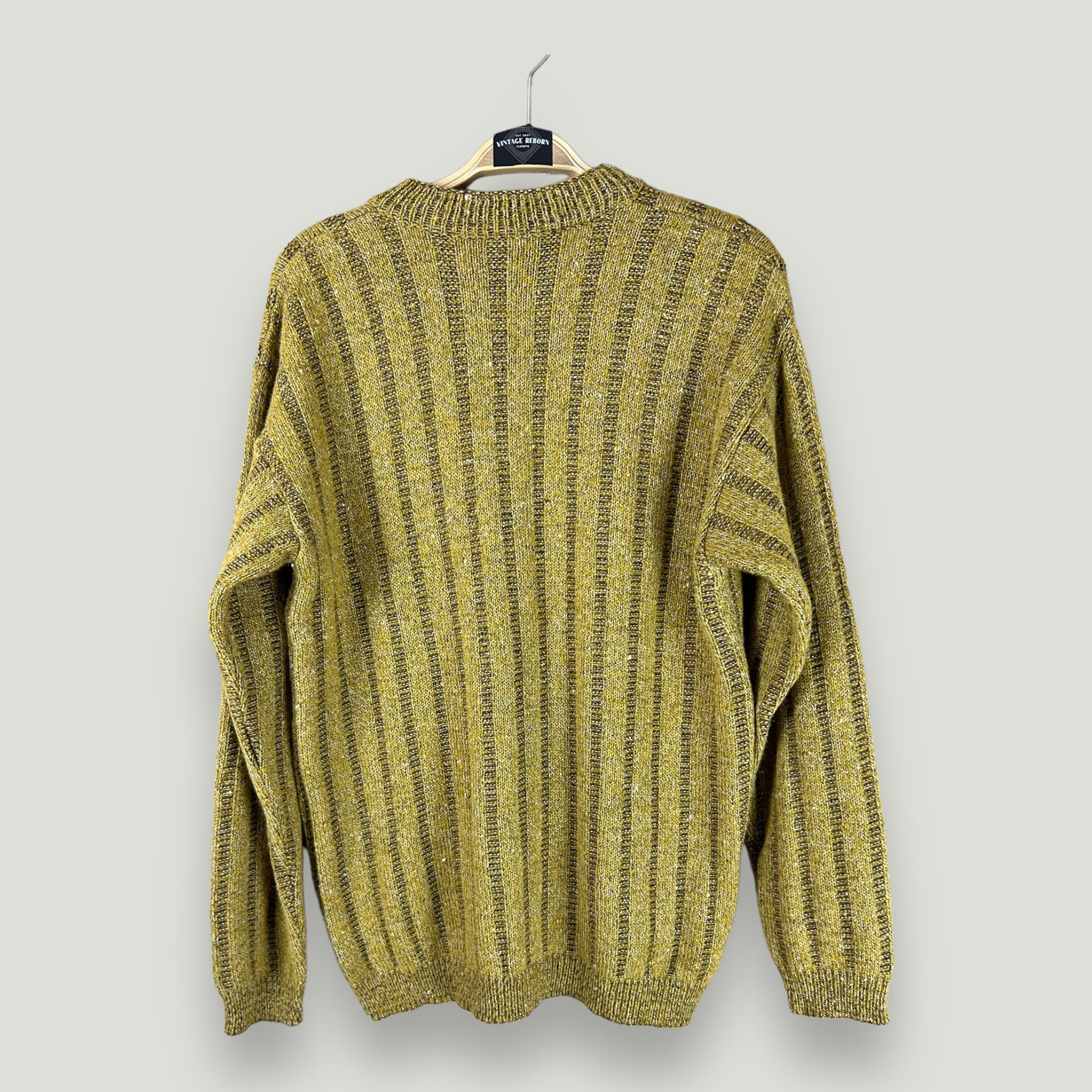 Gelber Strickpullover - Vintage Reborn