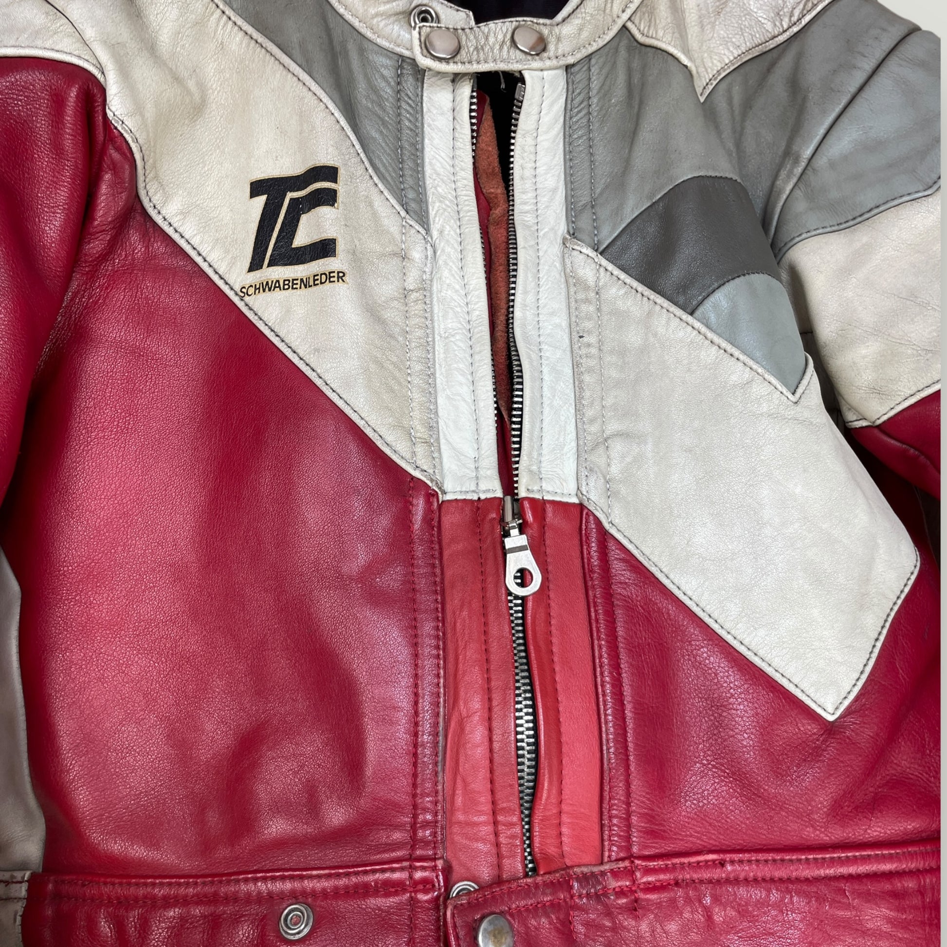 Schwabenleder Vintage Motorradjacke - Vintage Reborn