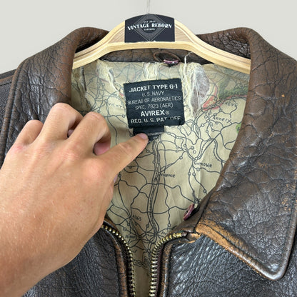 Avirex Lederjacke Vintage - Vintage Reborn