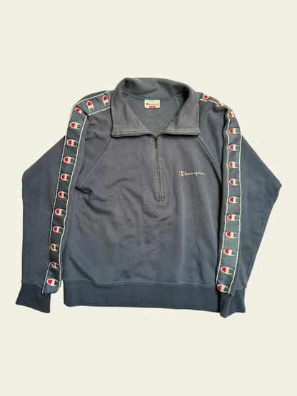 CHAMPION Halfzippullover blau