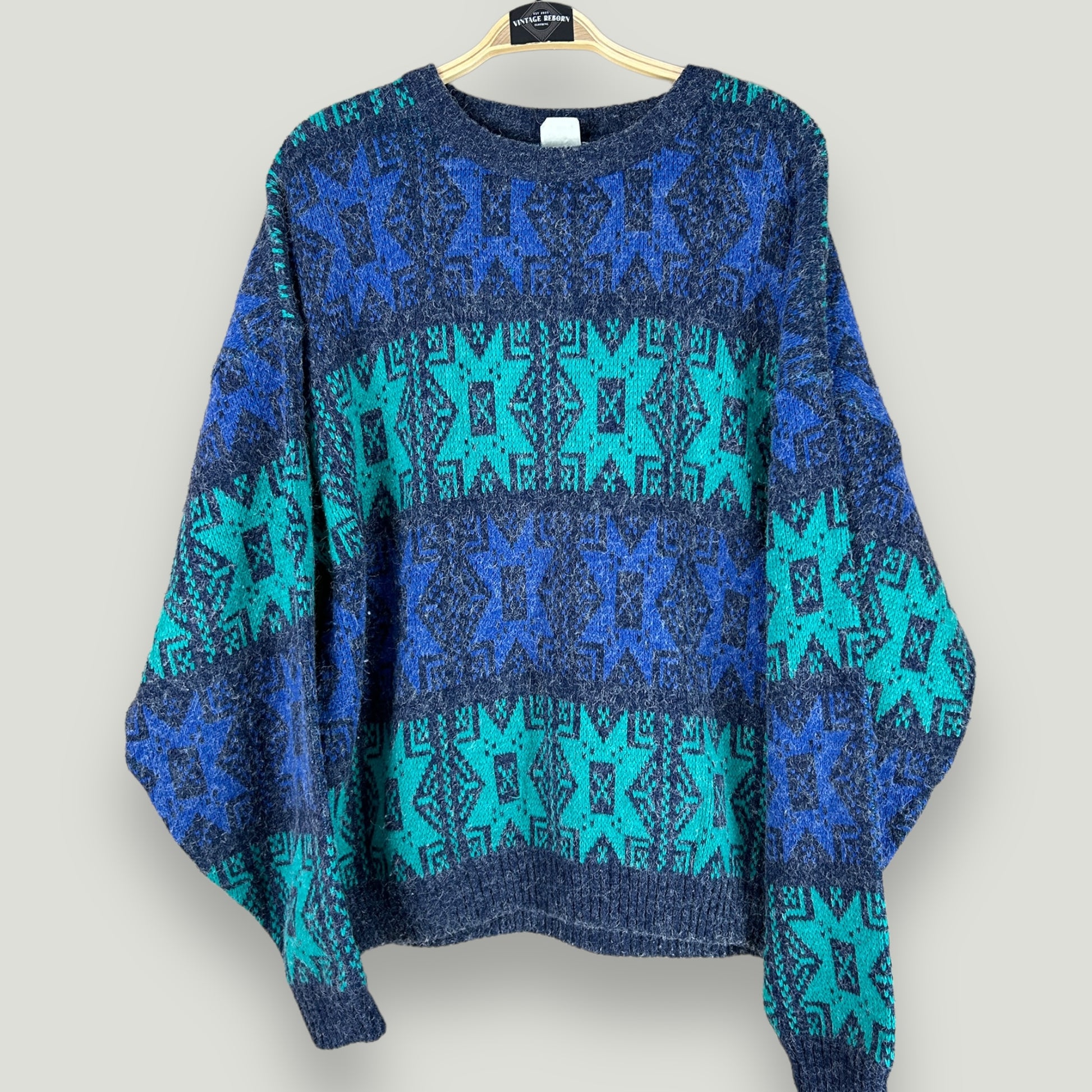 Pullover Gemustert - Vintage Reborn