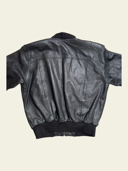HYLA Lederjacke schwarz
