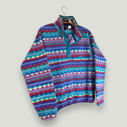 Patagonia Vintage Fleece Troyer Crazy Pattern