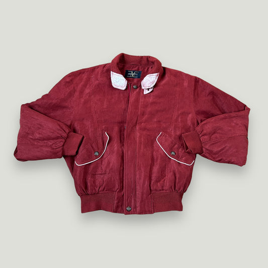 Rote Vintage Jacke