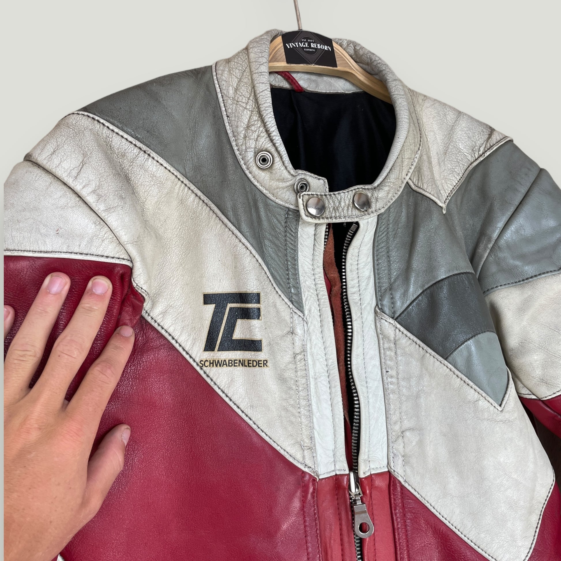 Schwabenleder Vintage Motorradjacke - Vintage Reborn