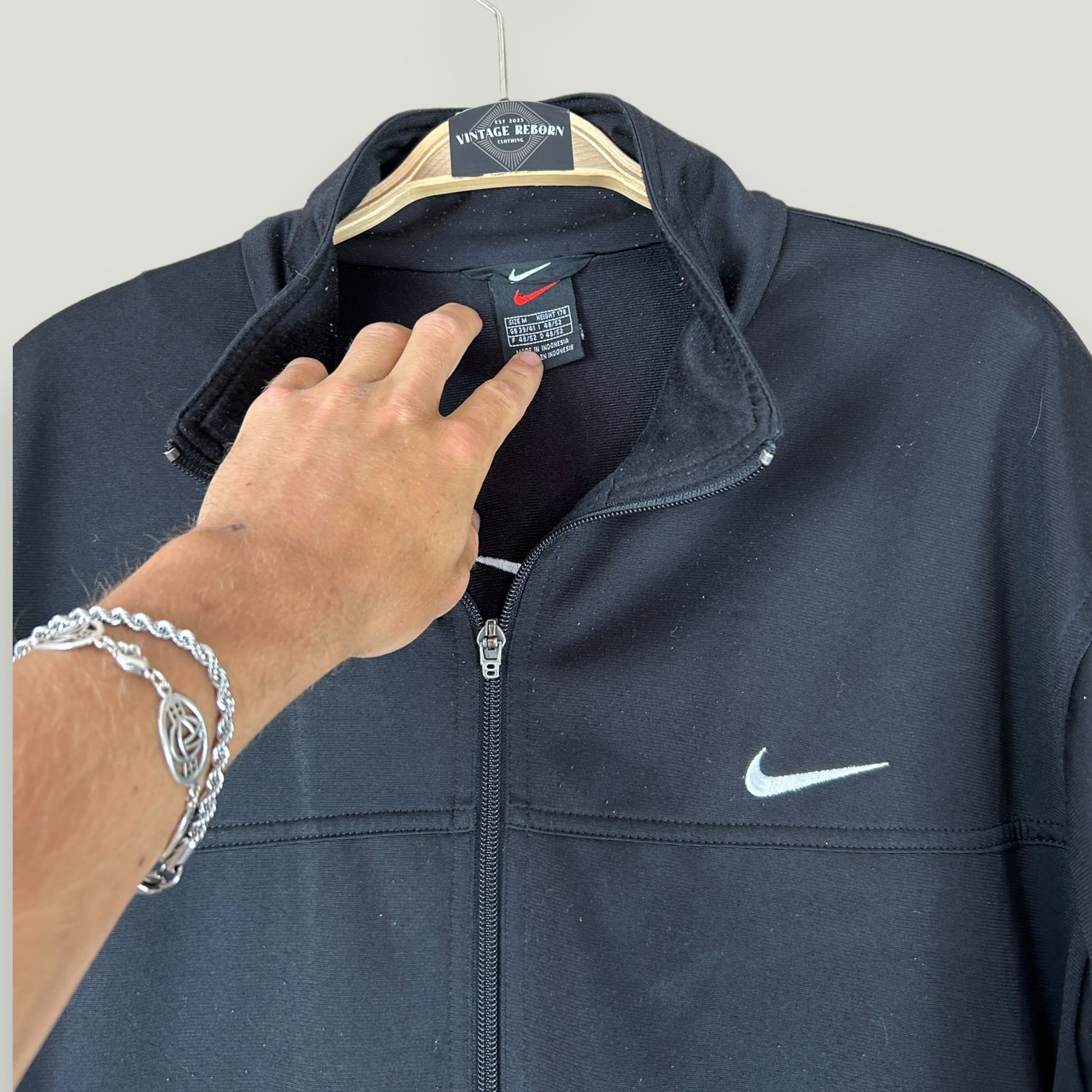 Schwarze Nike Trainingsjacke - Vintage Reborn