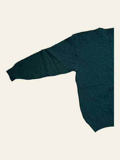 VALENTINO Strickpullover grün