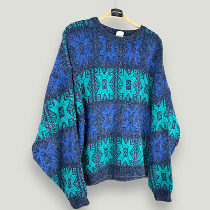 Pullover Gemustert - Vintage Reborn