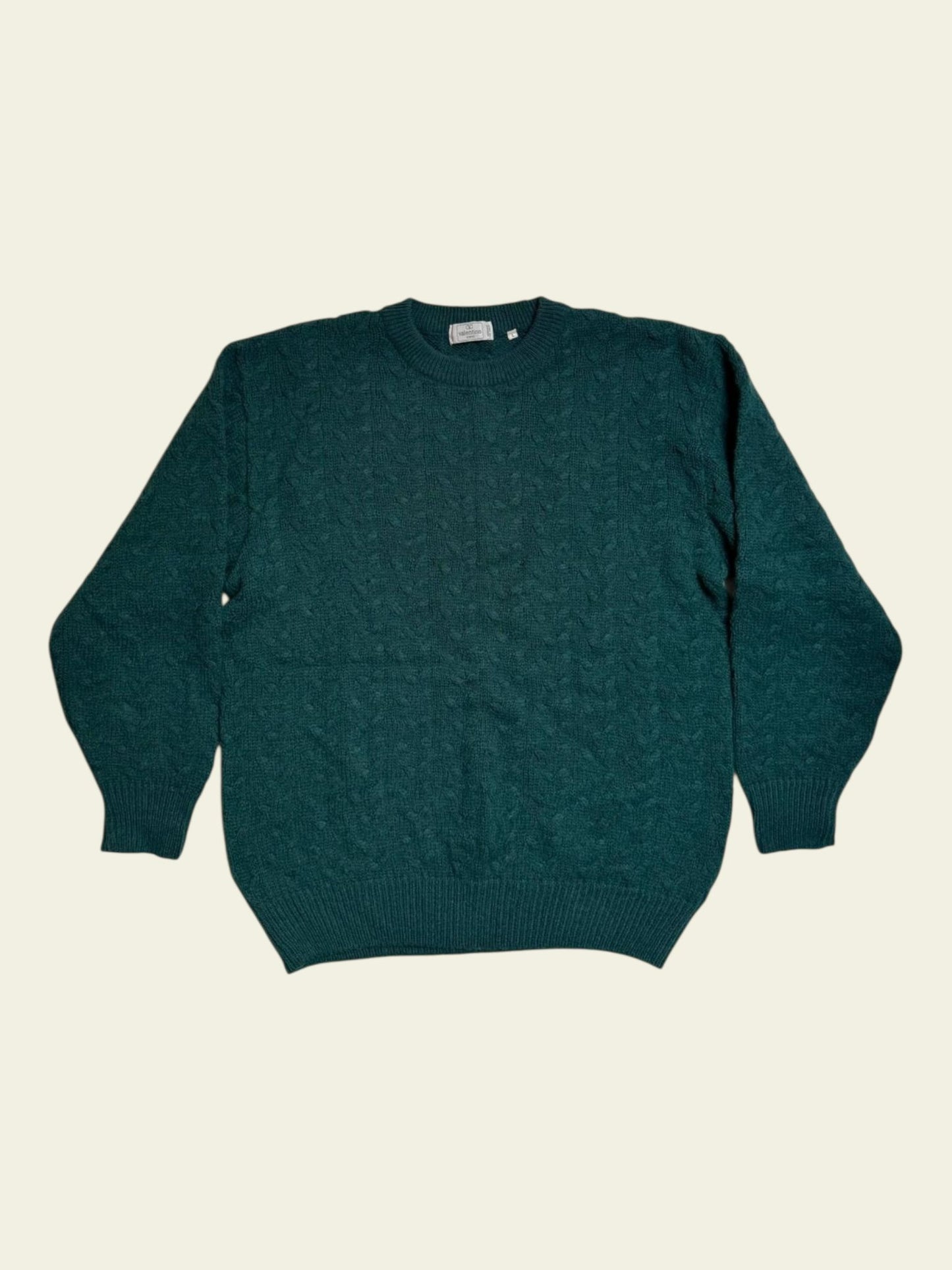 VALENTINO Strickpullover grün