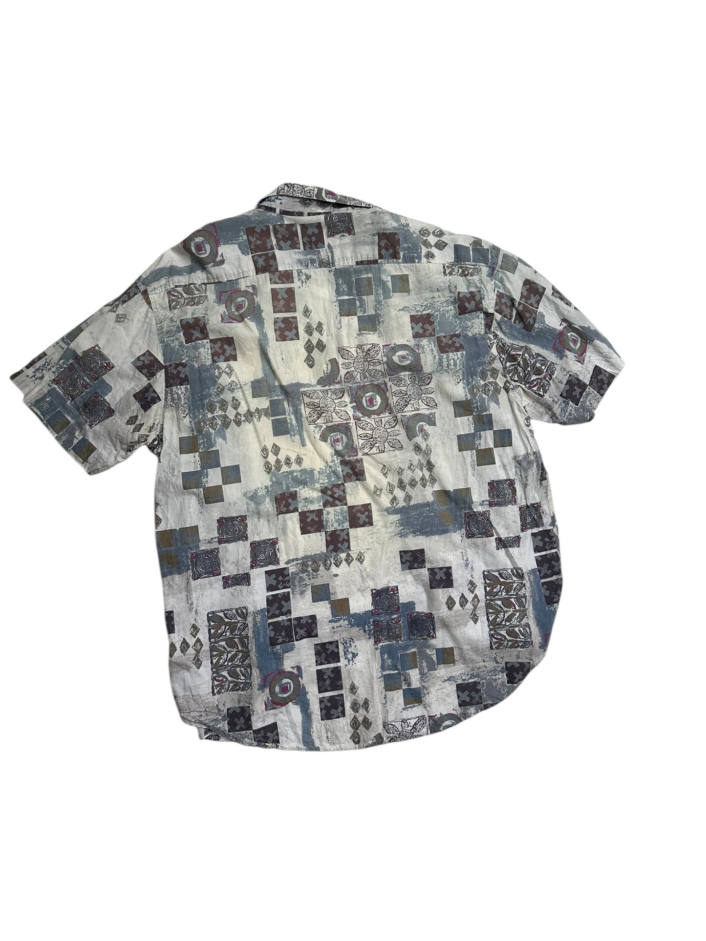 Vinci kurzarm Hemd crazy pattern