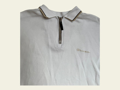 CHAMPION Halfzippullover weiß