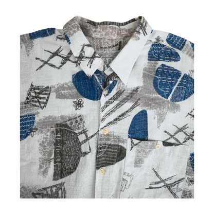 GET-IT-ALL kurzarm Hemd crazy pattern