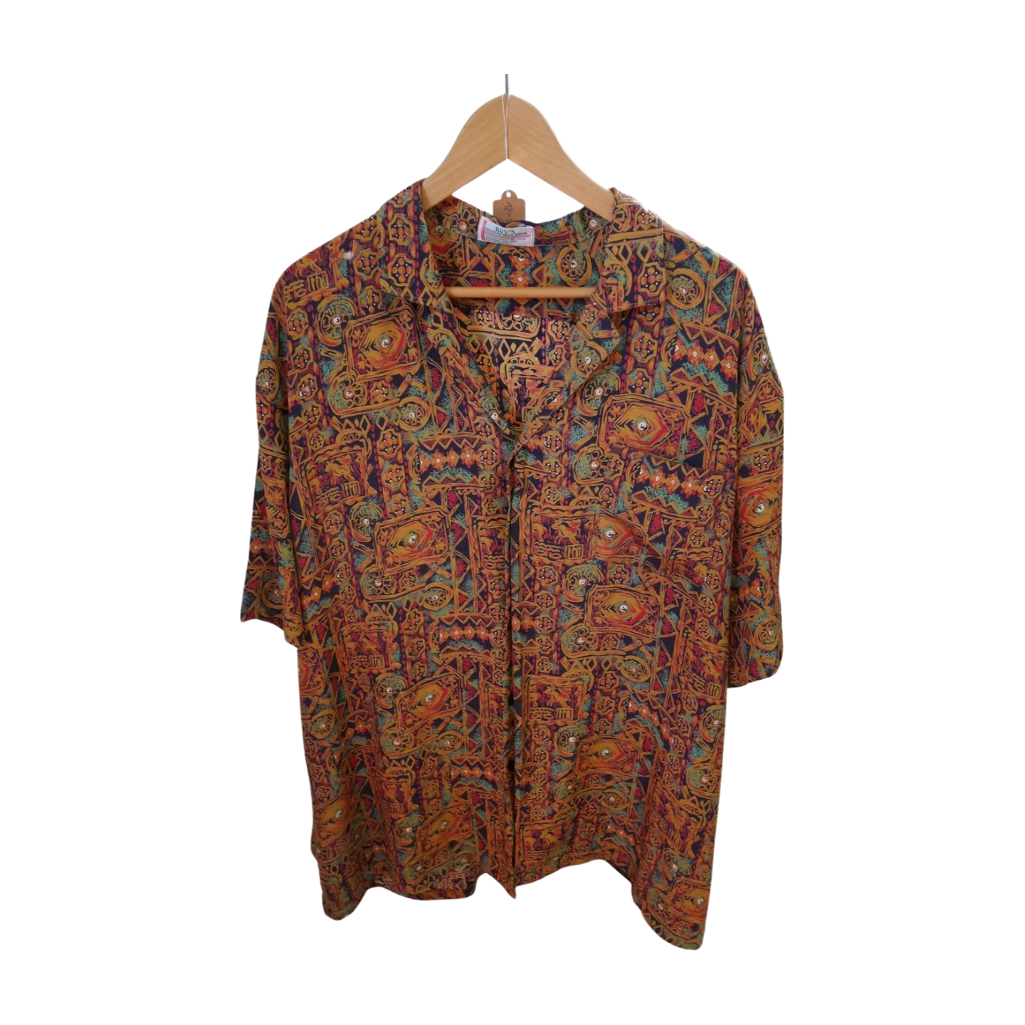 Roys Kurzarm Hemd crazy pattern
