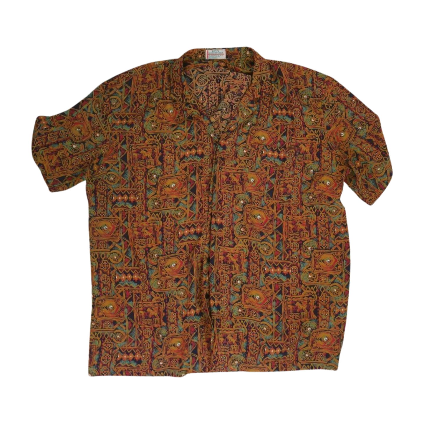 Roys Kurzarm Hemd crazy pattern