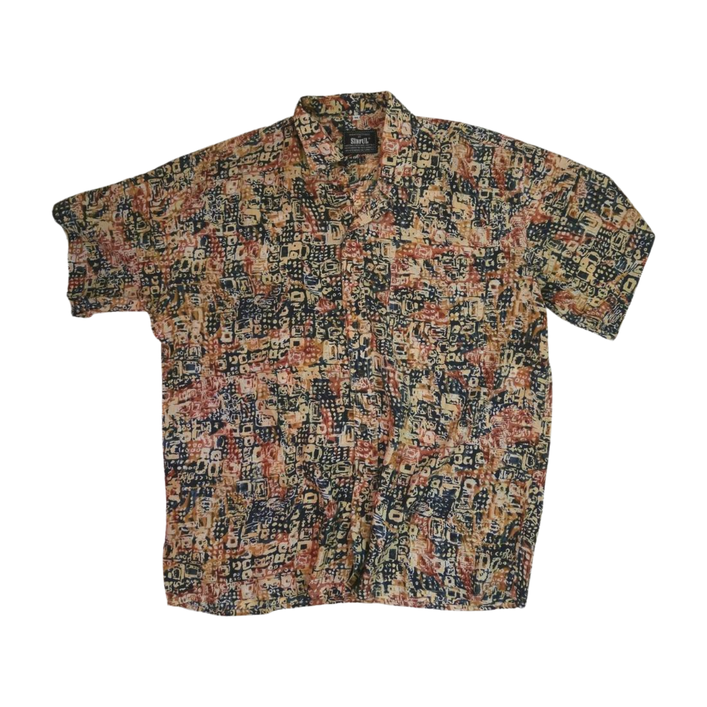 SINFUL kurzarm Hemd crazy pattern