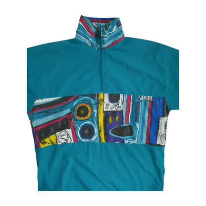 Halfzip kurzarm